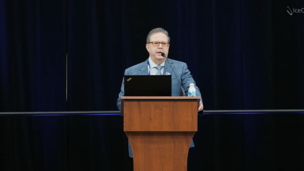 Dr.Richard Fine presenting at IceCure’s ASBrS Symposium